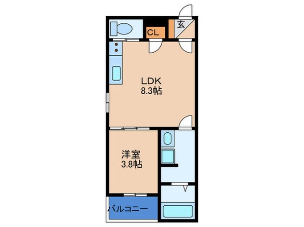 仮）F　asecia atriaの物件間取画像